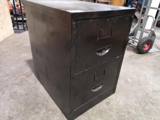 2-Drawer Steel Workshop Office File Cabinet