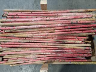 Large Quantity Of Steel Building Stakes