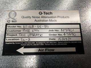 Commercial Ventilation Noise Attenuation Unit by Q-Tech