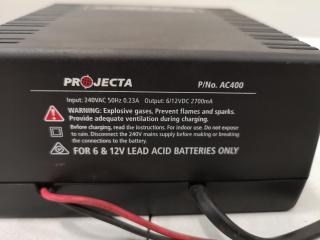 Projecta Automatic 6/12 Bolt 2700mA Battery Charger