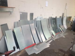 Large Lot of Sheet Steel Off Cuts