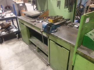 Workbench with Mill Lockdown Kits