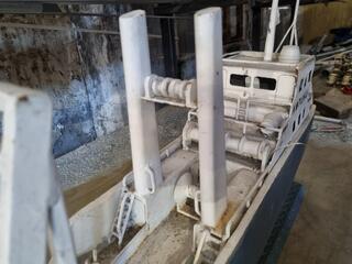 Steel Custom Built Model of Fishing Vessel Kotuku