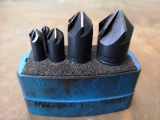 4x Sets of Assorted Countersinks