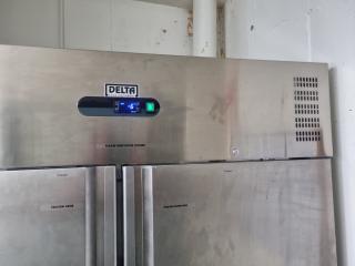 Delta Two Door Commercial Freezer