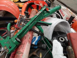 Large Mixed Lot of Tools, Trades Hardware, & More