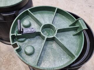 8x In-Ground Telecommunications or Irrigation Junction Boxes