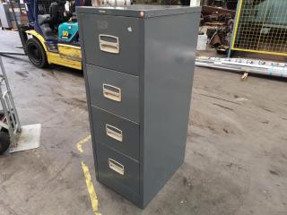 Precision 4-Drawer Metal Workshop Office File Cabinet