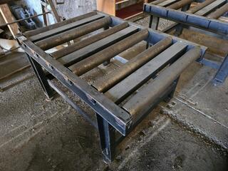 2 x Heavy Duty Roller Tables
