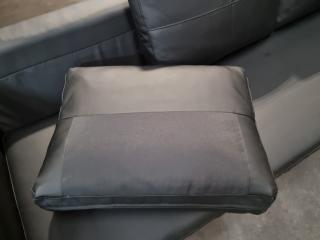 Black 3 Seater Couch