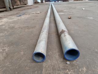 2 Steel Pipes