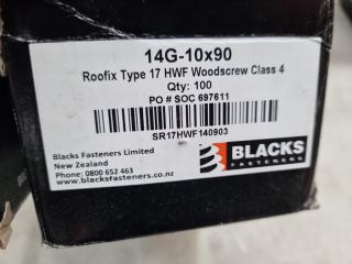 Assorted Black's Branded Screws & Bolts