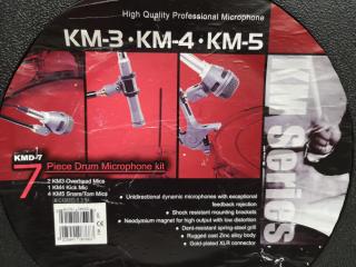 Wharfedale KM Series 7-Piece Drum Microphone Kit KMD-7