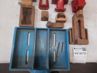 Assortment of Wooden Moulds and Casting