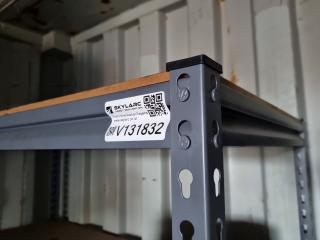 Adjustable Metal Storage Shelf Assembly