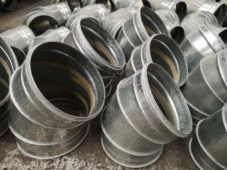 25x Assorted 90 & 45 Degree Ventilation Ducting Elbows