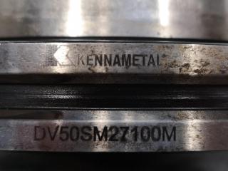 Kennametal DV50SM27100M Tool Holder w/ Iscar Shred Mill Attachment