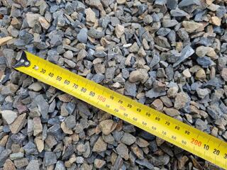Crushed Stone Pile, approx 3000x3000x800mm