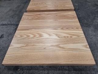 4x Wooden Table Tops