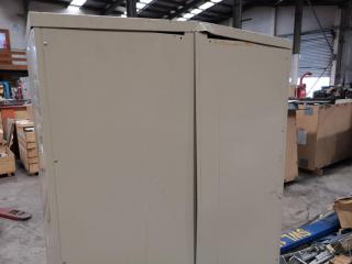 2-Door Metal Storage Cabinet by Precision