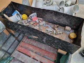 Steel Frame Crate w/ Steel Parts Box