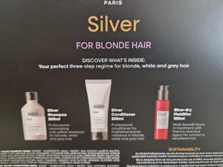 2 Loreal Silver Gift Sets for Blonde Hair