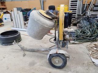 Able Mixer Petrol Concrete Mixer & Trailer