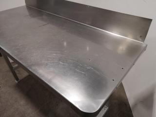 Stainless Steel Topped Commercial Kitchen Table Bench