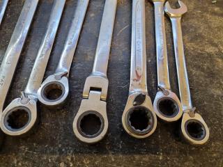 27x Assorted Ratchet Spanners