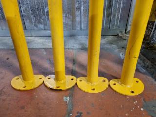 4x Factory Corner Protection Poles