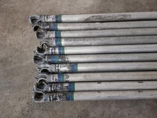 10 Oldfields Aluminium Scaffolding Tower Poles - 3250mm Long
