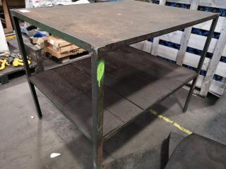 Heavy Duty Workshop Table Shelf Unit