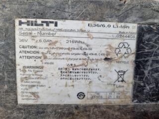 Hilti Cordless SDS-Plus Rotary Hammer TE 30-A36, w/ Accessories