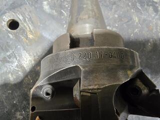 3 x NT40 Milling Machine Face Cutters 