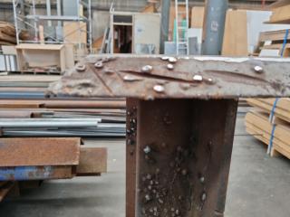 Small Steel Industrial Workbench