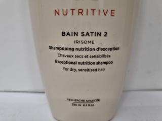 2x Kérastase Nutritive Bain Satin 2 Exceptional Nutrition Shampoo 250ml