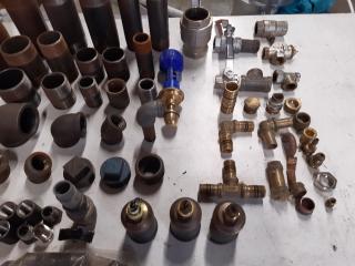 Large Assortment of Pipe Connectors