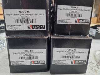 Assorted Black's Branded Screws & Bolts