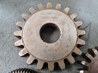 6 x Gear Shaper Cutters