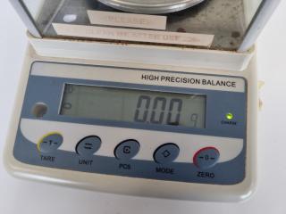 High Precision Enclosed Balance Scale w/ Accessories