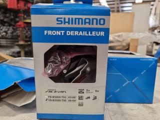 Assorted Shimano Frint Derailleurs and Shifting Lever