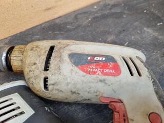 2x Icon Corded Impact Drills