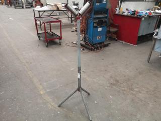 Adjustable Workshop Material Support Roller Stand