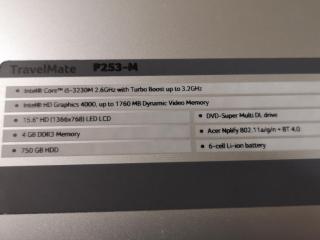 Acer TravelMate P253 Laptop w/ Intel Core i5