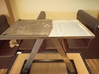 2 x Damaged Tables