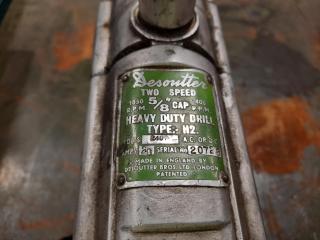 Vintage Desoutter Two Speed Heavy Duty Drill