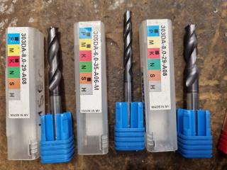 24x Assorted Milling Bits, Drills