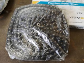 4x Assorted Roller Chain Lengths