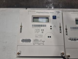 10x Landis+Gyr 5219B-R Three Phase Polyphase Energy Meters