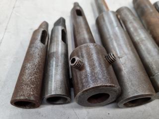 Assorted Morse Taper Drill Adapters & More